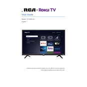 RCA ROKU TV RTR3265-CA TV manual cover