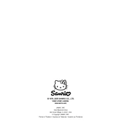 Janome Hello Kitty 11706 manual cover