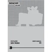 Sencor SDV 7406H DVD Player manual cover