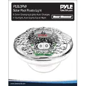 Pyle PLSLDFN9 Light manual cover