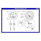 Casio IC150 Clock manual cover