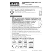 Sealey AS6 Axle Stand manual cover