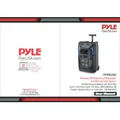 Pyle PPHP82SM Speaker manual cover