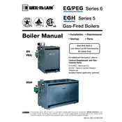 Weil-McLain EG Series 6 Boiler manual cover