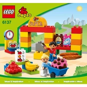 LEGO Duplo 6137 Construction Set manual cover