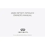 Infiniti QX60 Intouch 2020 SUV manual cover