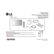 LG 49XF2B 49XF2B-B.AUS Signage manual cover