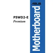 ASUS P5WD2-E Premium Motherboard manual cover