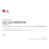 LG 49WQ95C 49WQ95C-W.AUS Monitor manual cover