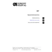 Dürkopp Adler 367 Sewing Machine