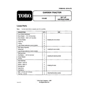 Toro Wheel Horse 416-8 73441 Tractor