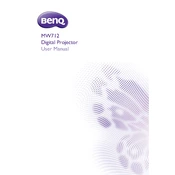 BenQ MW712 manual cover