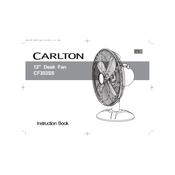 Carlton CF303SS manual cover