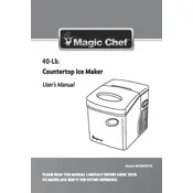 Magic Chef MCIM40STK Ice Maker manual cover