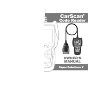 Innova 5110 CarScan Reader manual cover