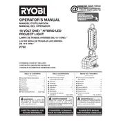 Ryobi P790 Light manual cover