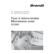 Brandt CE3282BP Microwave Oven manual cover