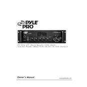 Pyle PT910 Amplifier manual cover