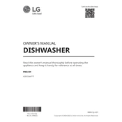 LG ADFD5448AT ADFD5448ATASTESNA Dishwasher manual cover