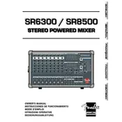 Fender SR6300 0716300000 120V 60Hz US Audio Mixer manual cover