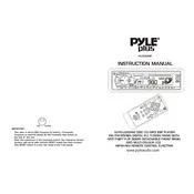 Pyle PLCD82MP MP3 Player manual cover