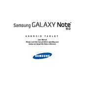 Samsung Galaxy Note 8.0 Wi-Fi GT-N5110NKYXAR Tablet manual cover