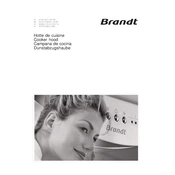 Brandt AD1390X Hood manual cover