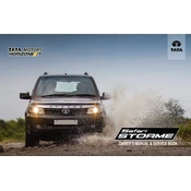 Tata Safari Horizonext Safari STORME Car manual cover