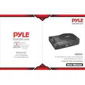 Pyle PLBX10A Subwoofer manual cover