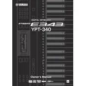 Yamaha PSR-E343 Keyboard