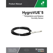 Campbell Scientific HygroVUE5 Sensor manual cover