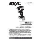 Skil IW6744A-00 Wrench manual cover