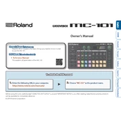 Roland MC-101 manual cover