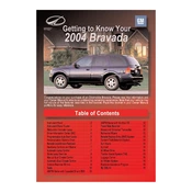 Oldsmobile Bravada 2004 manual cover