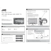 JVC LT-40C880 manual cover