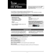 Icom CS-IP100H Software manual cover