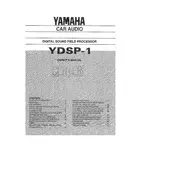 Yamaha YDSP-1 Processor manual cover