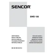 Sencor SWD 100 Doorbell manual cover