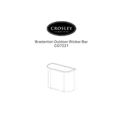 Crosley CO7221 Bar manual cover