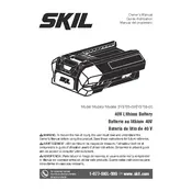 Skil BY8705-00 Battery manual cover