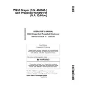 John Deere W235 Windrower