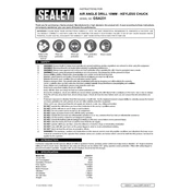 Sealey GSA231 Drill manual cover