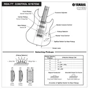 Yamaha RGX-TT Amplifier manual cover