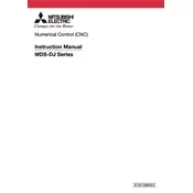 Mitsubishi MDS-DJ Numerical Control manual cover