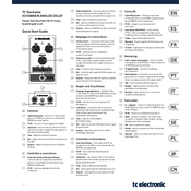 TC Electronic ECHOBRAIN ANALOG DELAY manual cover