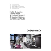 De Dietrich DHD790GB Hood manual cover