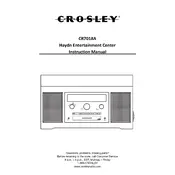 Crosley CR7018A Cassette Player manual cover