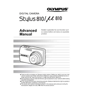 Olympus Stylus 810 manual cover