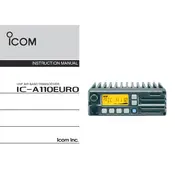 Icom IC-A110EURO Transceiver manual cover