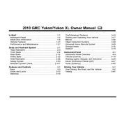 GMC Yukon 2010 manual cover